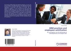 Capa do livro de HRM practices and employees satisfication 