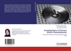 Buchcover von Investigations of Porous Silicon Photodetector
