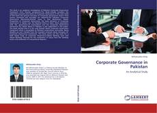 Buchcover von Corporate Governance in Pakistan