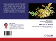 Nutrition of Brinjal kitap kapağı