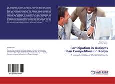 Capa do livro de Participation in Business Plan Competitions in Kenya 