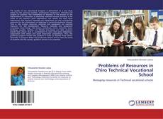 Portada del libro de Problems of Resources in Chiro Technical Vocational School