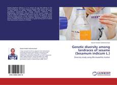 Bookcover of Genetic diversity among landraces of sesame (Sesamum indicum L.)