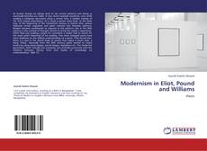 Capa do livro de Modernism in Eliot, Pound and Williams 