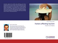 Bookcover of Factors affecting tourism