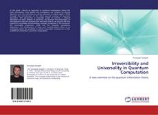 Bookcover of Irreversibility and Universality in Quantum Computation