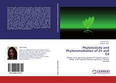 Portada del libro de Phytotoxicity and Phytoremediation of Zn and Cd