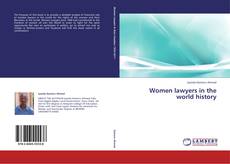 Buchcover von Women lawyers in the world history