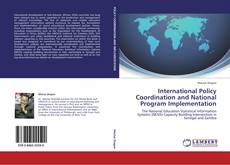 Couverture de International Policy Coordination and National Program Implementation