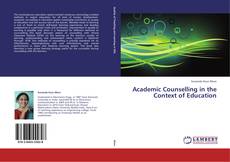 Capa do livro de Academic Counselling in the Context of Education 