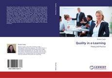 Capa do livro de Quality in e-Learning 