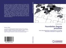 Capa do livro de Foundation Degree provision 