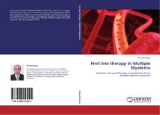 Portada del libro de First line therapy in Multiple Myeloma