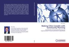 Making Cities Liveable with Community Planning kitap kapağı