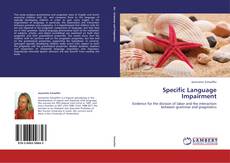 Specific Language Impairment kitap kapağı