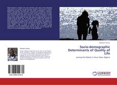 Bookcover of Socio-demographic Determinants of Quality of Life