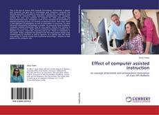 Couverture de Effect of computer assisted instruction