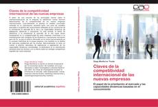 Claves de la competitividad internacional de las nuevas empresas kitap kapağı
