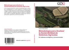 Metodología para Analizar la Sostenibilidad de Sistemas Agrícolas kitap kapağı