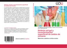 Capa do livro de Síntesis sol-gel y caracterización superficial de óxidos de circonio 