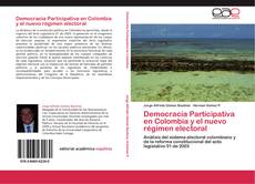 Portada del libro de Democracia Participativa en Colombia y el nuevo régimen electoral