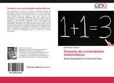 Sumario de curiosidades matemáticas kitap kapağı