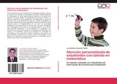 Bookcover of Atención personalizada de estudiantes con talento en matemática