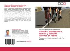 Portada del libro de Ciclismo: Biomecánica, técnica y posibles lesiones en rodilla