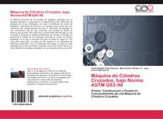 Buchcover von Máquina de Cilindros Cruzados, bajo Norma ASTM G83-96