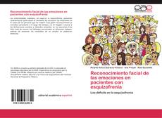 Bookcover of Reconocimiento facial de las emociones en pacientes con esquizofrenia