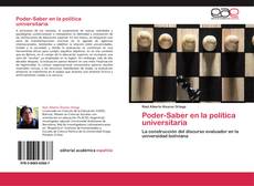 Bookcover of Poder-Saber en la política universitaria