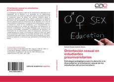 Capa do livro de Orientación sexual en estudiantes preuniversitarios 