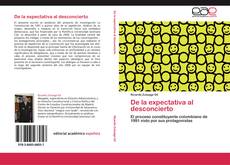 Buchcover von De la expectativa al desconcierto