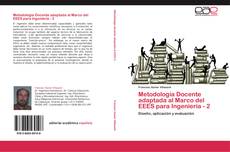 Capa do livro de Metodología Docente adaptada al Marco del EEES para Ingeniería - 2 