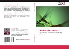 Buchcover von Historicidad y finitud