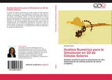 Bookcover of Análisis Numérico para la Simulación en 2D de Células Solares