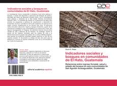 Portada del libro de Indicadores sociales y bosques en comunidades de El Hato, Guatemala