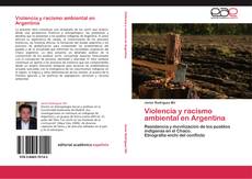 Capa do livro de Violencia y racismo ambiental en Argentina 