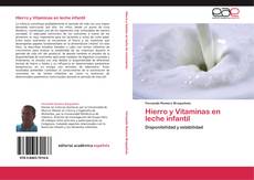 Hierro y Vitaminas en leche infantil kitap kapağı