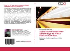 Buchcover von Acerca de la enseñanza-aprendizaje de temas selectos de Física