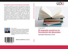 Buchcover von El impacto social en la formación de docentes