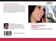 Capa do livro de Análisis de tráfico telefónico 