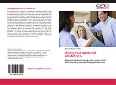 Analgesia epidural obstétrica kitap kapağı