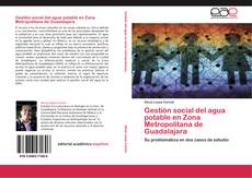 Gestión social del agua potable en Zona Metropolitana de Guadalajara kitap kapağı