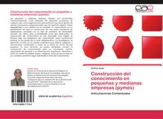 Capa do livro de Construcción del conocimiento en pequeñas y medianas empresas (pymes) 