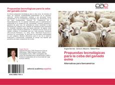 Capa do livro de Propuestas tecnológicas para la ceba del ganado ovino 