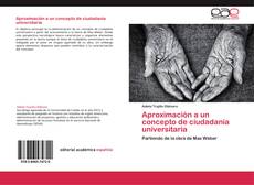 Capa do livro de Aproximación a un concepto de ciudadanía universitaria 