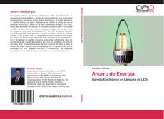 Buchcover von Ahorro de Energía: