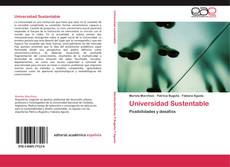 Universidad Sustentable kitap kapağı