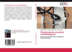 Bookcover of Propuesta de acciones metodológicas